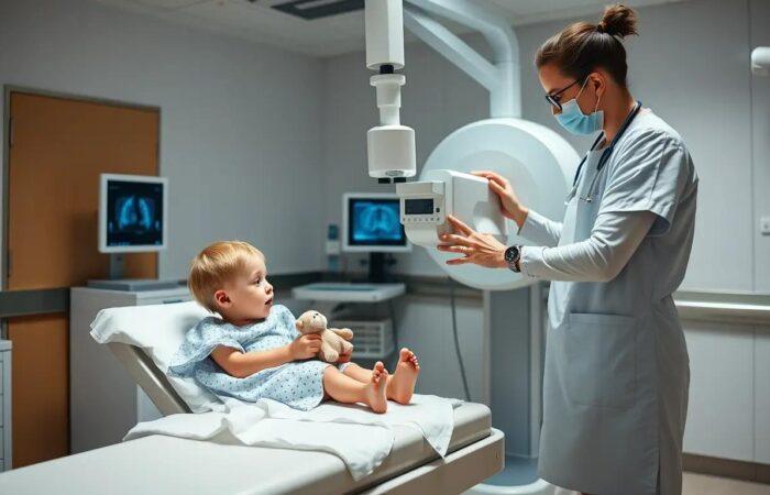 Consideraciones sobre la seguridad de las radiografías en pacientes pediátricos